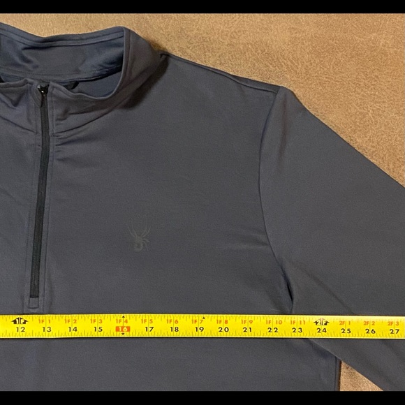 Spyder Men’s Prospect Zip T-Neck 1/4 Zip Pullover - Picture 4 of 8